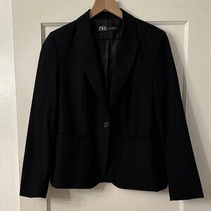 Zara Classic Black Women's Blazer